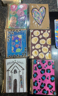 Custom Hand Painted Notebook
