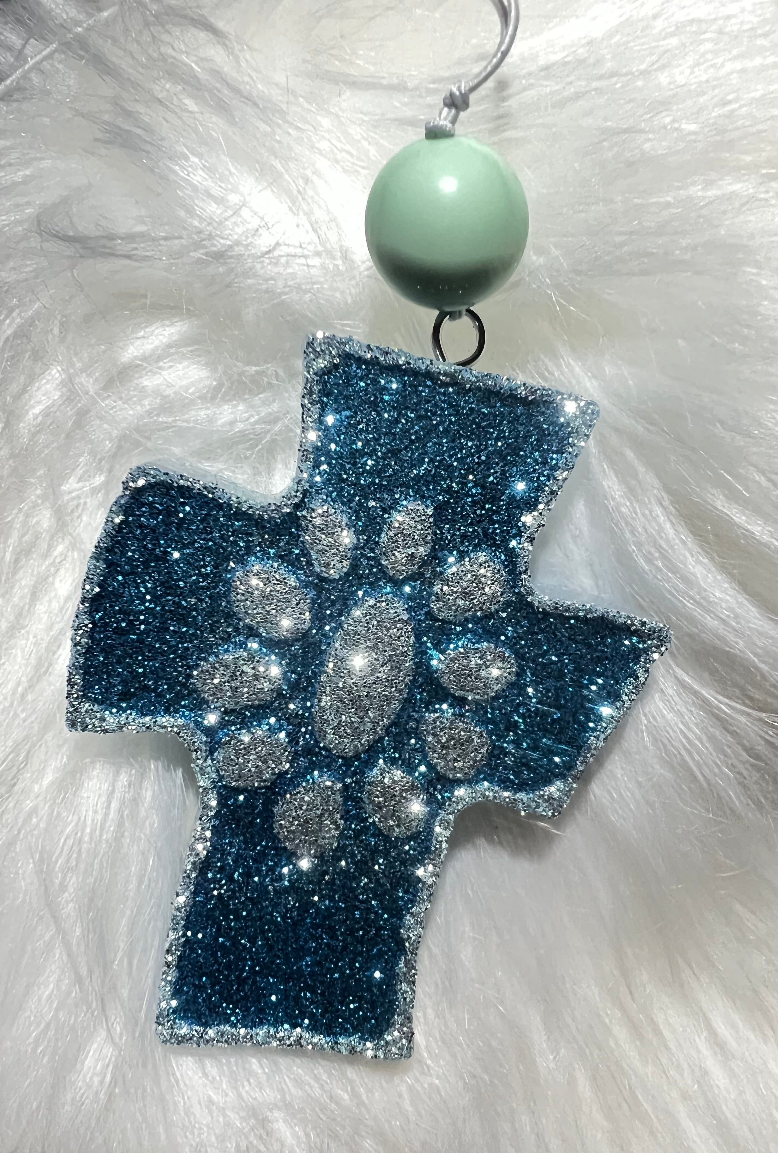 Cross with Squash Blossom