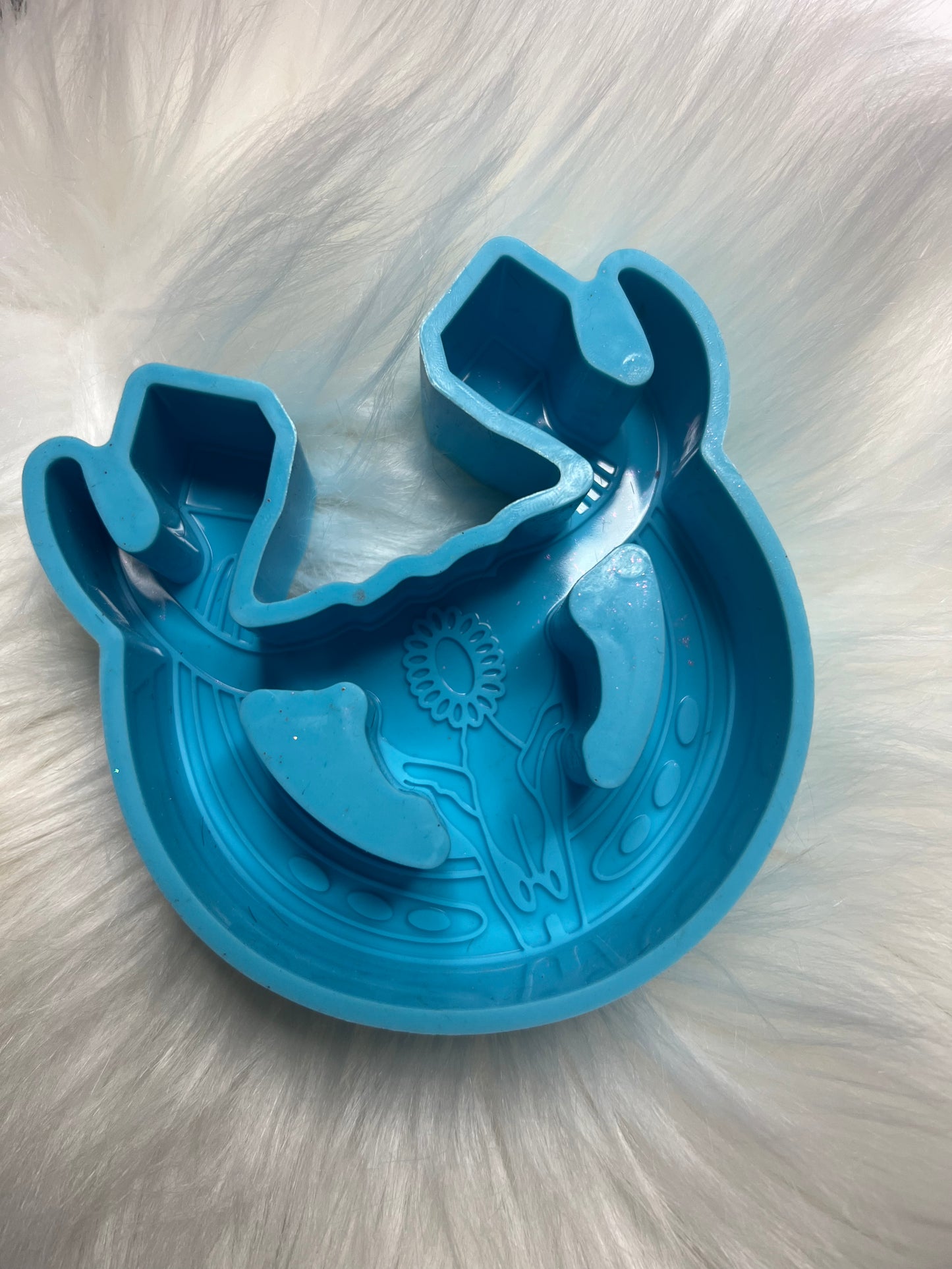 Horseshoe with Longhorn