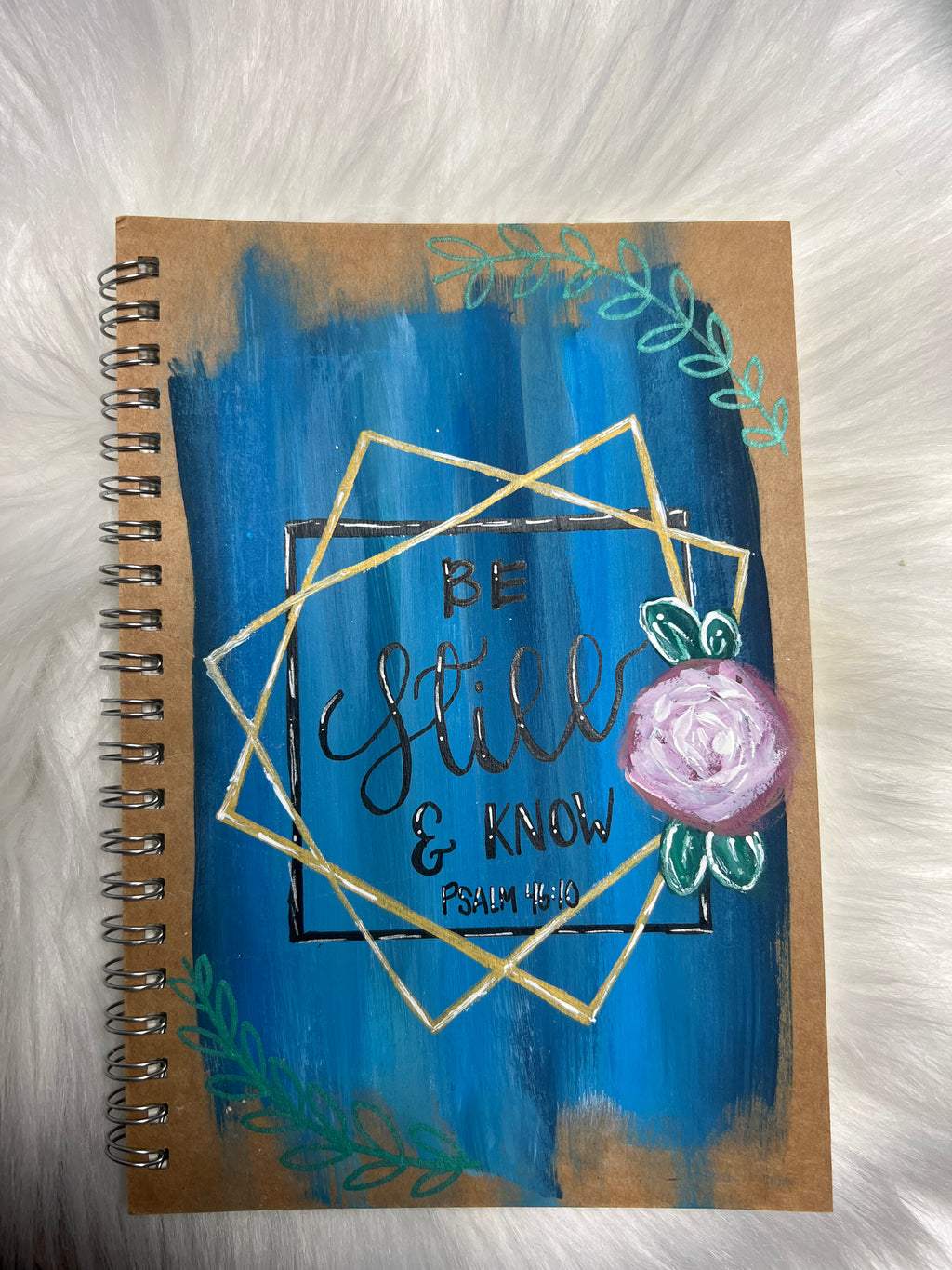 Custom Hand Painted Notebook